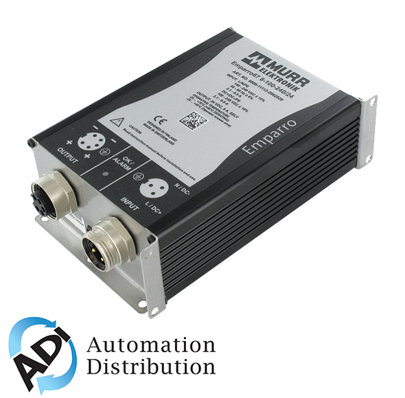 Murrelektronik 9000-11112-2062020 emparro67 power supply 1-phase, in: 100-240vac out: 24vdc/8a, protection class ip67
