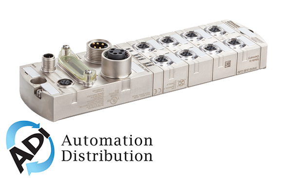 Murrelektronik 55304 mvk i/o compact module, metal, canopen, 16 dig. in / diag, mvk-mc di8 (di8)