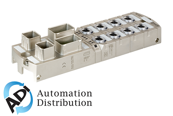 Murrelektronik 55256 mvk+mpnio di8 di8 pof (polymer optical fiber), push pull galvanic separation