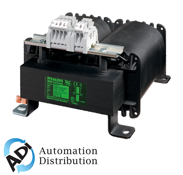 Murrelektronik 6686071 met 1-phase control and isolation transformer, p: 2000va in: 400vac+/- 5% out: 230vac, with spring clamp connection