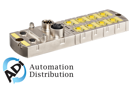 Murrelektronik 55557 mvk-mpnio f di8/4 f do4 7/8" irt, mvk profinet/profisafe compact module, metal, profinet/profisafe via m12-d, energy via 7/8'' 5-pol.