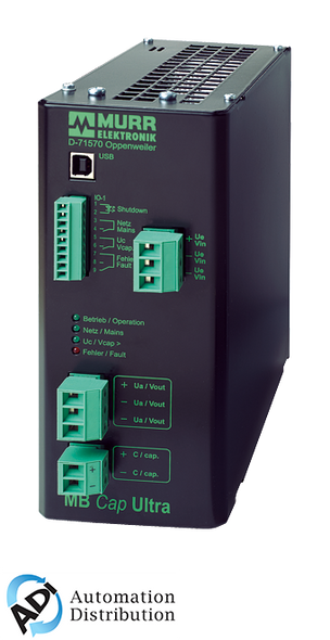 Murrelektronik 85468 mb cap ultra buffer module, in: 24vdc out: 24vdc/20a for max. 1a/320s