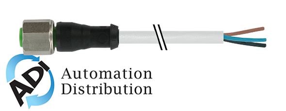 Murrelektronik 7004-12221-2240500 m12 female 0?? with cable v4a, pur 4x0.34 gy ul/csa 5m Pack of 10