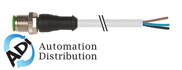 Murrelektronik 7000-12060-2360500 m12 male 0??, pur 3x0.75 gray, ul/csa, drag ch 5m Pack of 10