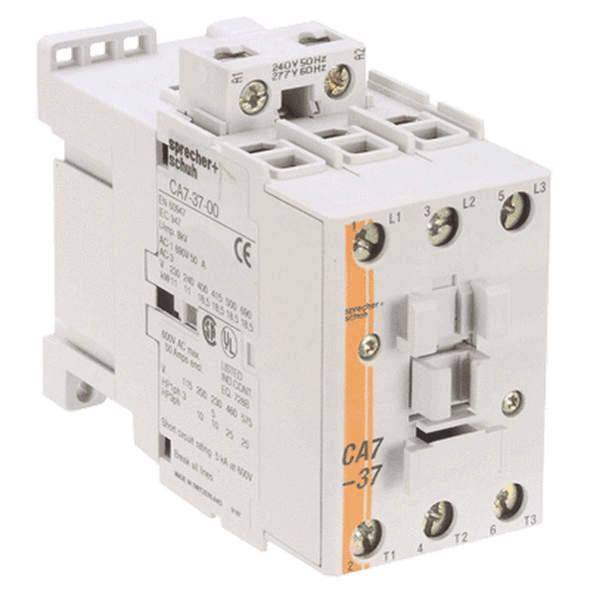 Sprecher + Schuh CA7-37-00-277 iec contactor 37 a 22-361-301-15