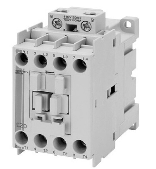 Sprecher + Schuh CAVL7-60-M40-120-L10 contactor 60a-e ul 4no 120vac 96NCAM00000000