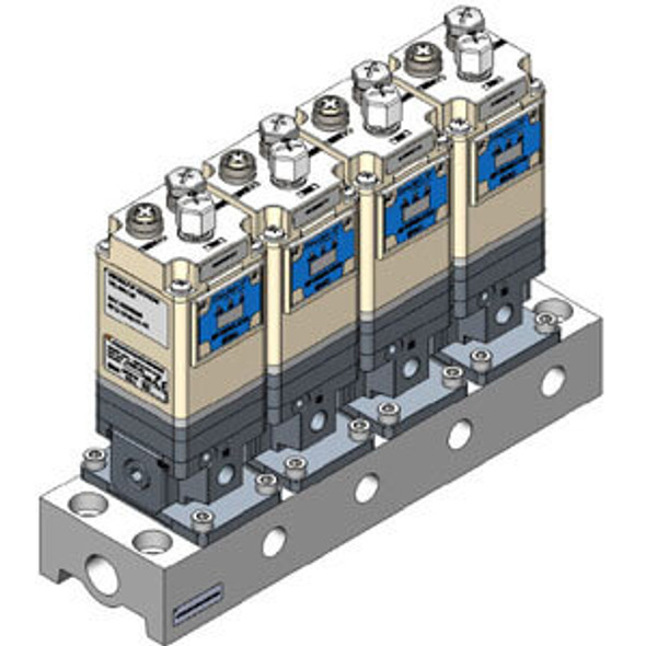 SMC IITV20-N2-8-2050-SEN-DUX02357 Ethernet Itv Manifold Assembly