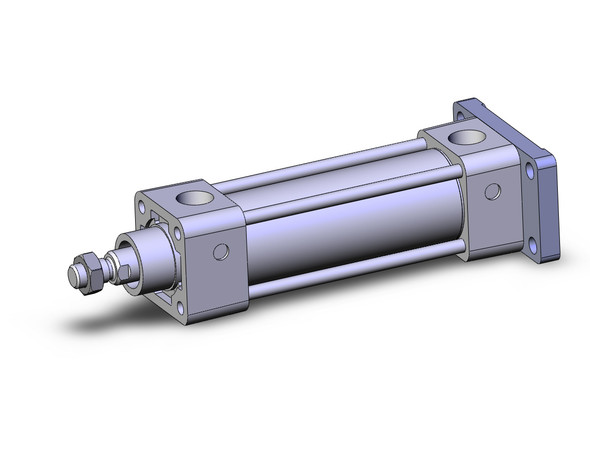 <h2>NC(D)A1, NFPA, Air Cylinder, Double Acting, Single Rod, Double Rod, Non-Rotating, Oversized Rod, Large Bore w/Options</h2><p><h3>Series NCA1 medium duty tie rod cylinders are NFPA interchangeable, have a crimped piston rod assembly, are pre-lubricated and available in 11 mounting styles. Bore sizes range from 1.5 to 4 inches.  The NCA1 expanded line of medium duty cylinders has bore sizes ranging from 5 to 8 inches, while the heavy duty range is 1.5 to 14 inches.  The single rod model is available in 22 mounting styles.</h3>- Standard and non-rotating double acting and double rod<br>- Oversized Rod<br>- Large Bore<br>- Bore sizes: 1 , 2, 2 , 3 , 4 , 5 , 6 , 8 <br>- Strokes from 1/2  to 80 <br>- NFPA Standard Mounts: basic, foot, flange, clevis, trunnion, etc<br>- NFPA Standard Rod Ends: small male, short femalee, flanged, etc<br>- Variety of switches and a variety of lead wire lengths<br>- Optional air cushions and rod boots<br>- <p><a href="https://content2.smcetech.com/pdf/NCA1.pdf" target="_blank">Series Catalog</a>