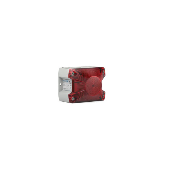 Pfannenberg Py X-S-05 115V Flashing Light 5J 90-135Vac, Gry Housing Rd Lens