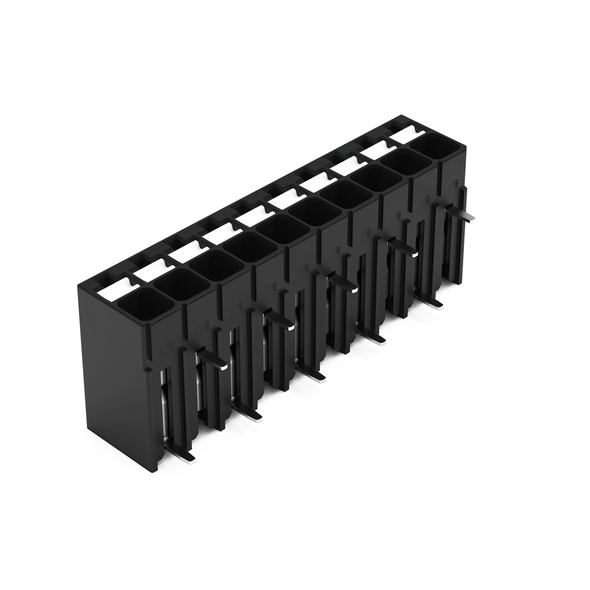 Wago 2086-1230 THR PCB terminal block, push-button 1.5 mm² Pin spacing 3.5 mm 10-pole, black