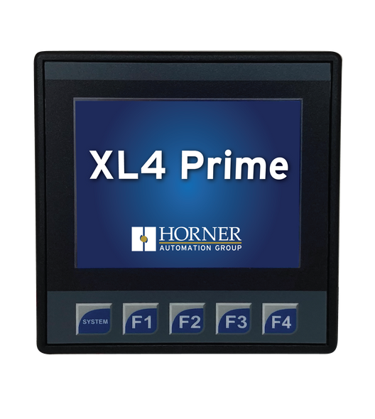 Horner HE-XPC1E2 XL4 Prime Controller 3.5" with Improved Performance, 12 DC In, 6 Relay Out, 4 Analog In, (mA/V)