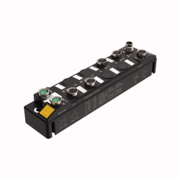 Turck Tben-S1-4Dxp Compact Multiprotocol I/O Module for Ethernet, 4 Universal Digital Channels, Configurable as PNP Inputs or 2.0 A Outputs