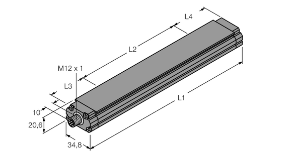 Turck Lt96E-Q21R-Li0X3-H1151/S1661 Linear Position