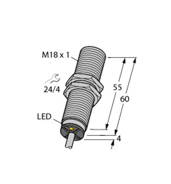 Turck Bi5U-Em18E-An6X Inductive sensor