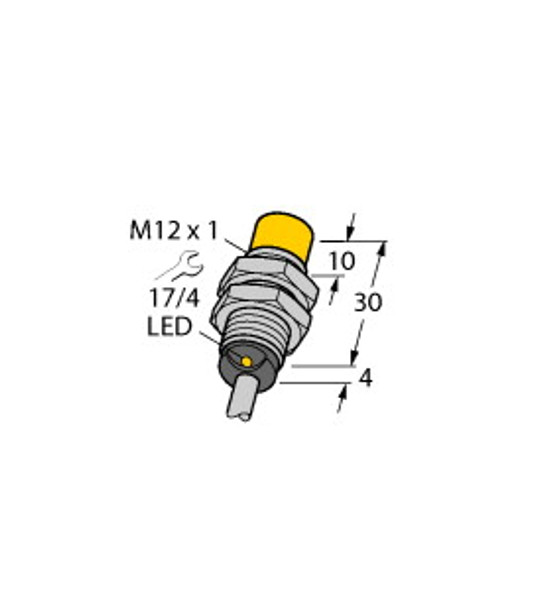 Turck Ni5-G12-Y0X 7M Inductive Sensors