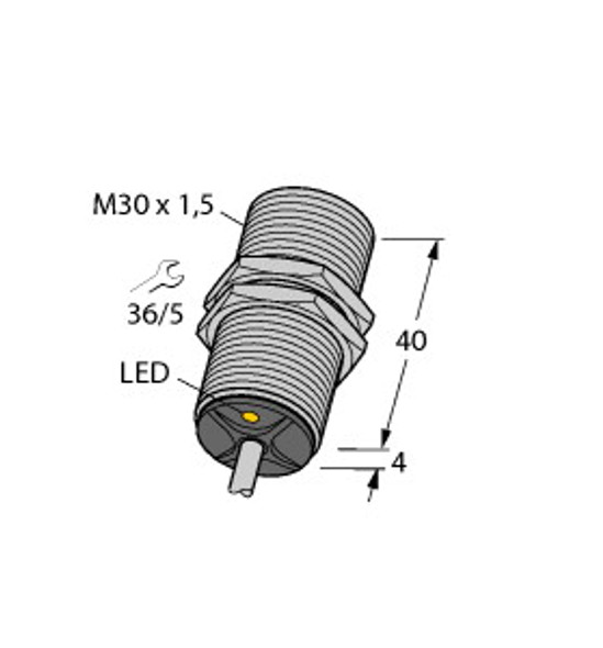 Turck Bi10-G30-Y0X/S90 Inductive sensor