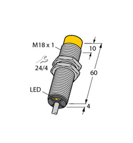 Turck Ni10-G18-Az3X 7M Inductive sensor