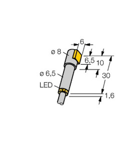 Turck Bi1.5-Hs865-Ap6X 7M Inductive sensor