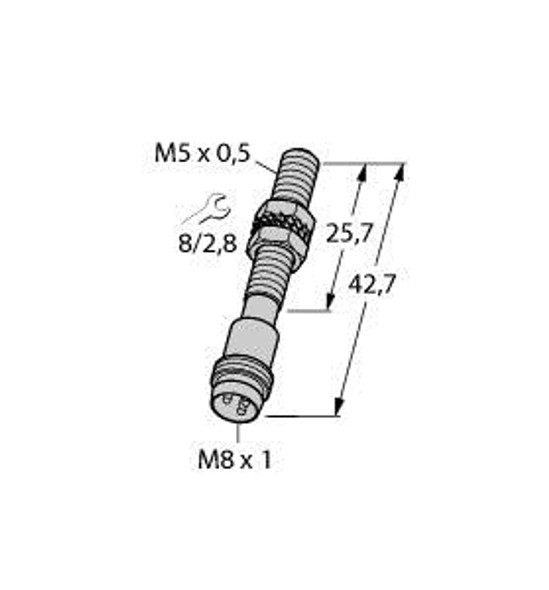 Turck Bi1-Eg05-Ap6-V1331 Inductive sensor