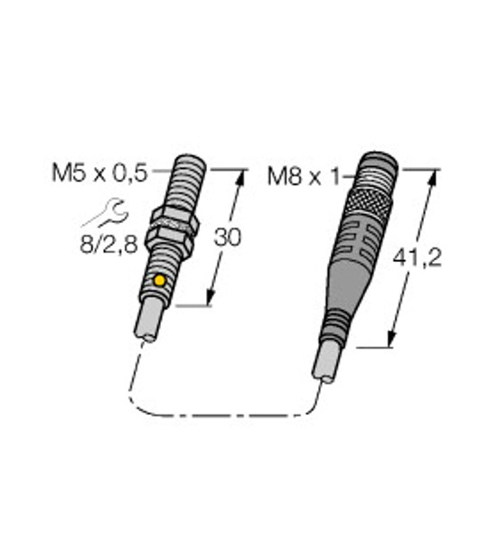 Turck Bi1-Eg05-Ap6X-0.2-Psg3F Inductive Sensors