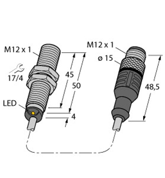 Turck Bi2-G12-Ap6X-0.2-Rs4T Inductive Sensors