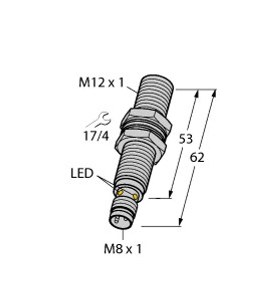 Turck Bi2-G12-An6X-V1131 Inductive sensor