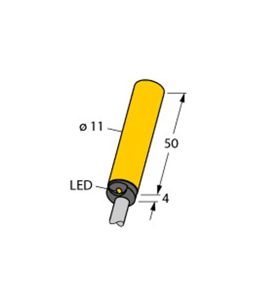 Turck Ni5-K11-Ap6X Inductive Sensor, Standard