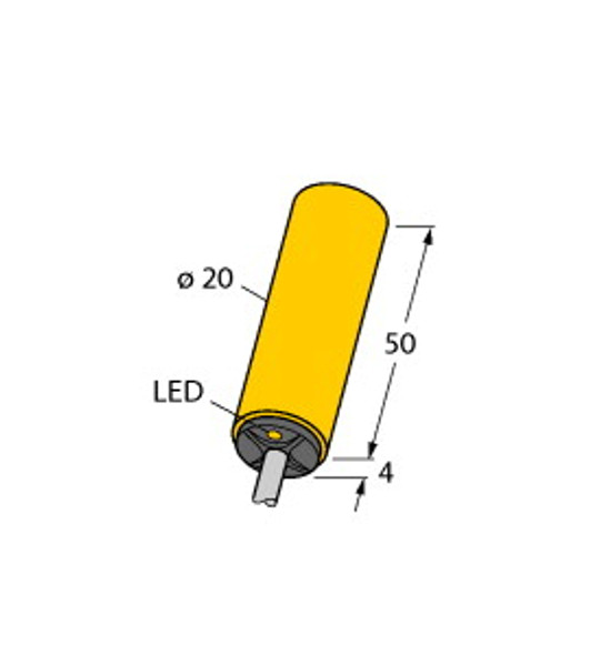 Turck Ni10-K20-Ap6X Inductive Sensor, Standard