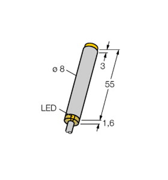 Turck Ni2-H08-An7X Inductive Sensors