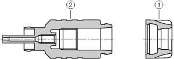 Turck Sfoc-0002-10 piconet Accessories, Field-Wireable Connector