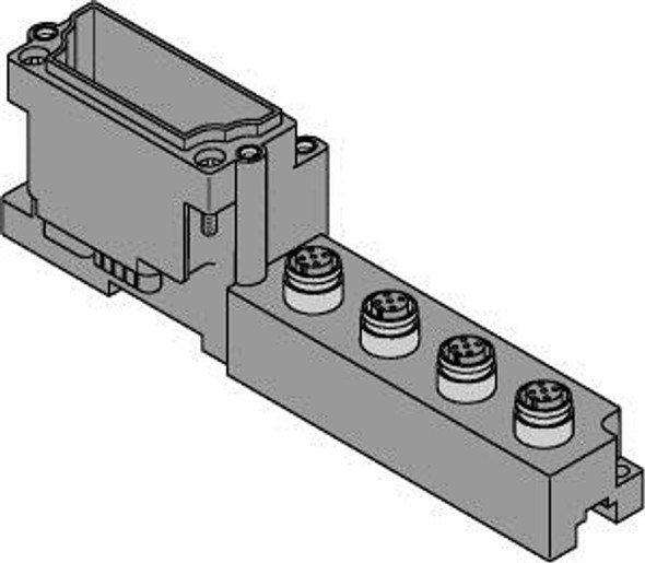 Turck Bl67-B-4M12-P BL67 base module, 4 ? M12 Connector, 5-pin, Paired