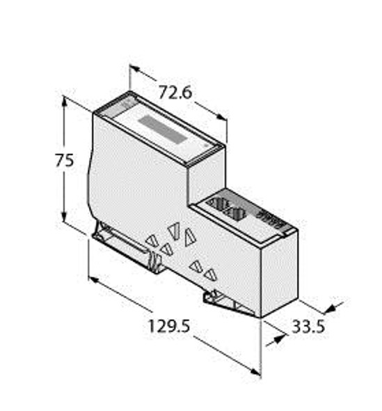 Turck Bl20-E-Gw-En Gateway for the BL20 I/O System, Multiprotocol Interface for Ethernet