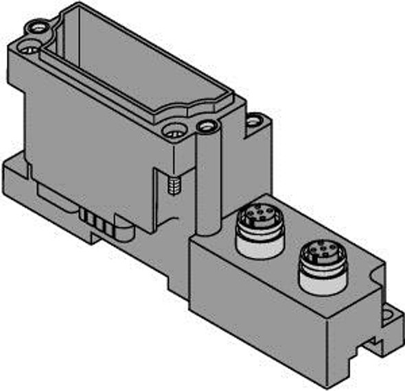 Turck Bl67-B-2M12-8 BL67 base module, 2 ? M12 Connector, 8-pin