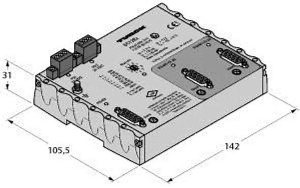 Turck Sc12Ex excom I/O System, PROFIBUS-DP ? Segment Coupler, (RS485-IS), PTB 03 ATEX 2115