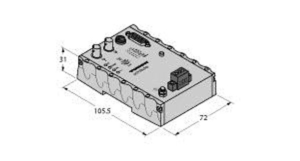 Turck Oc11Ex/3G.2 Profibuskoppler excom I/O System, PROFIBUS-DP ? Fiber-Optic Coupler for Zone 2, PTB 05 ATEX 2052 X