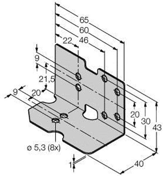 Turck Mf-Ck40-2S Accessories, protective frame