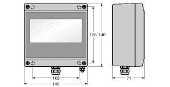 Turck Fd-49-T317/Ex FOUNDATION fieldbus, Fieldbus Display, 3-channel, TV 07 ATEX 553588