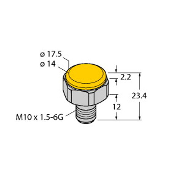 Turck Tw-Bv10X1.5-19-K2 Tag, HF, BL ident