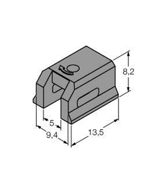 Turck Kldt-Unt3 Accessories, Mounting Bracket, For Dovetail Groove Cylinders