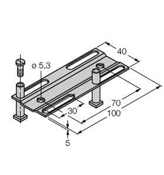 Turck Lsap-2 Accessories, Adjusting bar