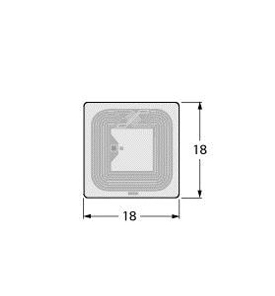 Turck Tw-L18-18-F-B128-2Kpcs Tag, HF, BL ident