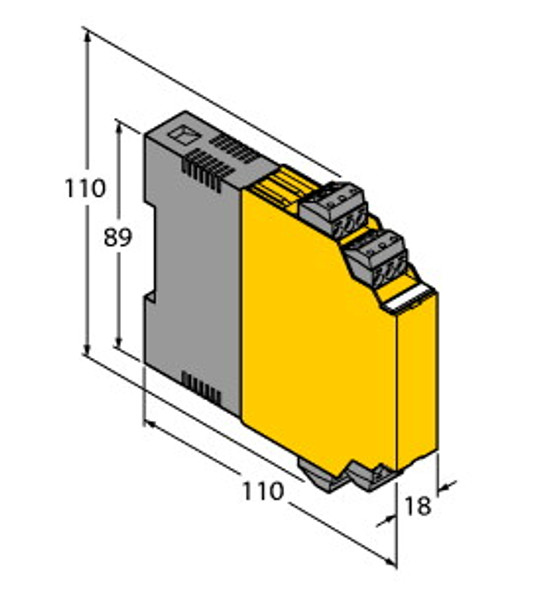 Turck Im33-12Ex-Hi/24Vdc Isolating transducer, 1-channel, TV 18 ATEX 230812 X