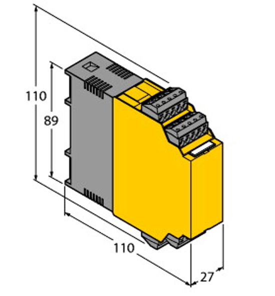 Turck Im35-22Ex-Hi Analog Signal Isolator, 2-channel, IBExU 08 ATEX 1130