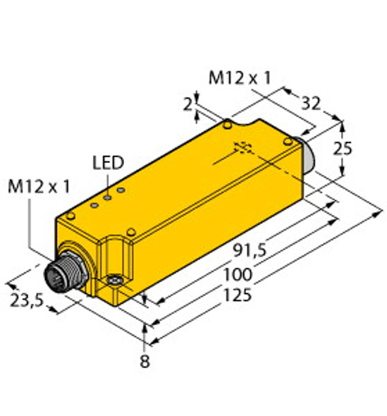 Turck Imc-Do-11Ex/L Solenoid Driver, 1-channel, TV07 ATEX553265