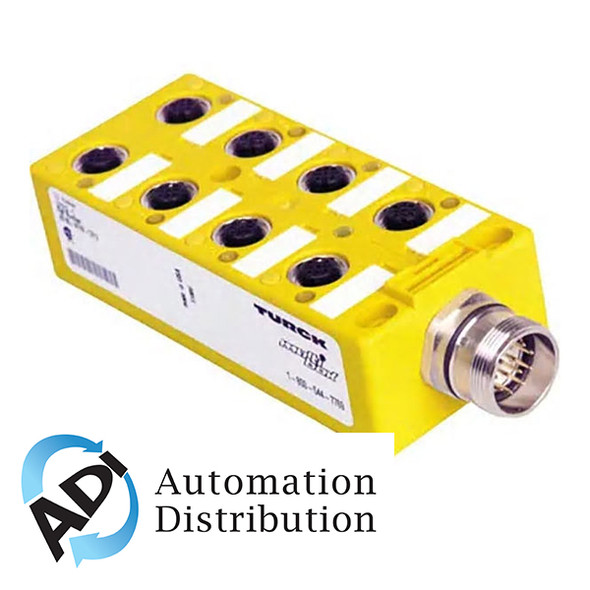 Turck Vbkb 80-Cs12 8-port Junction Box with M23 multifast Home Run, 1/2 microfast I/O Ports, " U0112-31