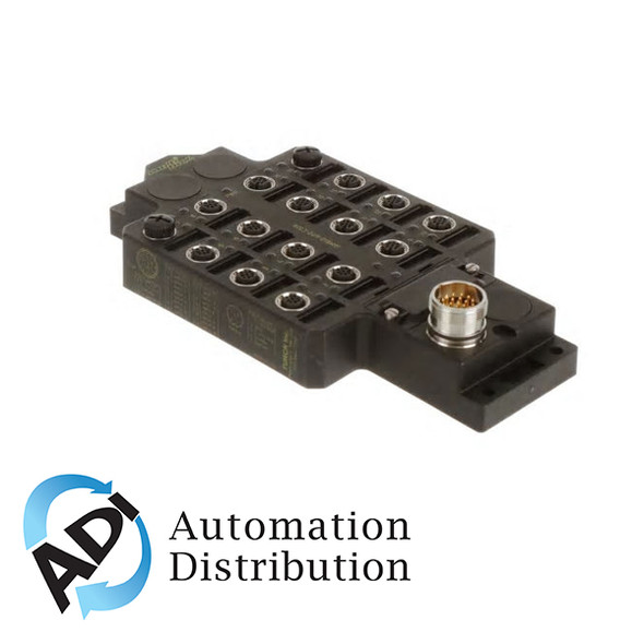 Turck 16Mb12-4P2-Cs19 16-port Junction Box with M23 Multifast Home Run, M12 eurofast I/O Ports U0927-84