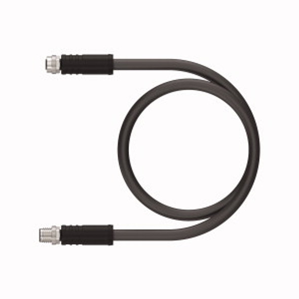 Turck Rkp46Ps-0.3-Rsp46Ps Power Cable, Extension Cable