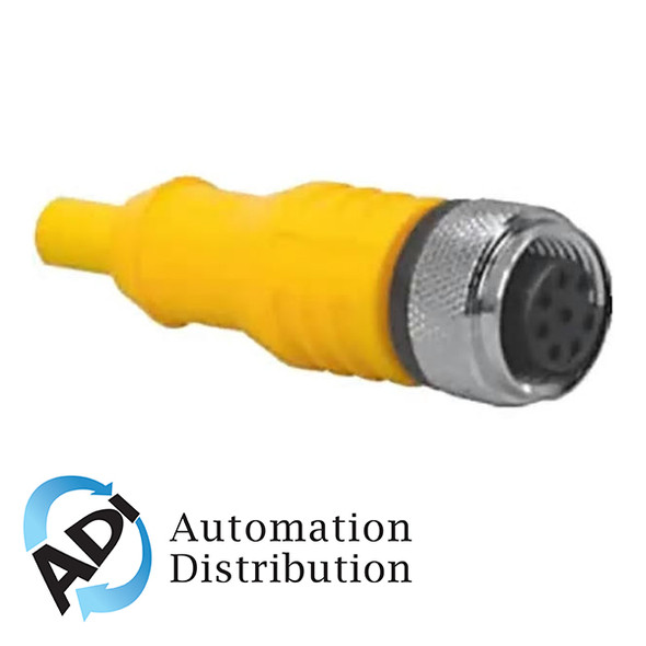 Turck Rk 4.4T-1.5-Ws 4.4T Double-ended Cordset, Straight Female Connector to Right angle Male Connector 777000626