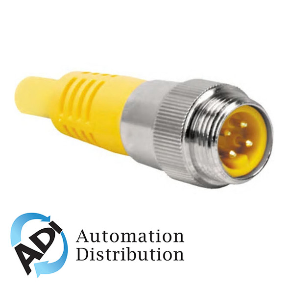 Turck Rsm Rkm 46-10M Double-ended Cordset, Straight Male Connector to Straight Female Connector 777001023