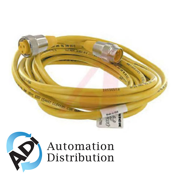 Turck Rsm Rkm 30-2M Double-ended Cordset, Straight Male Connector to Straight Female Connector 777001709